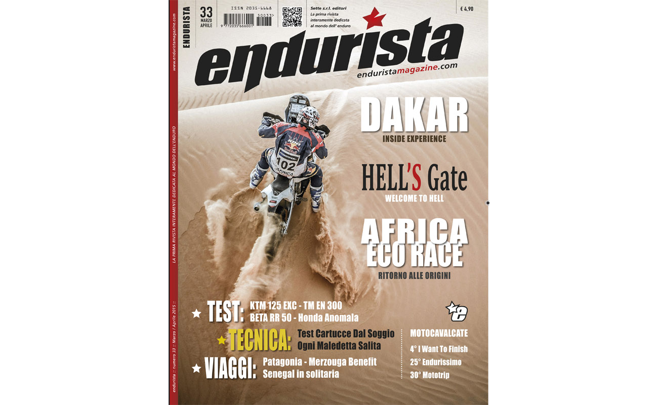 Matteo Brogi: Managing director of the monthly magazine ENDURISTA. Since 2015, March