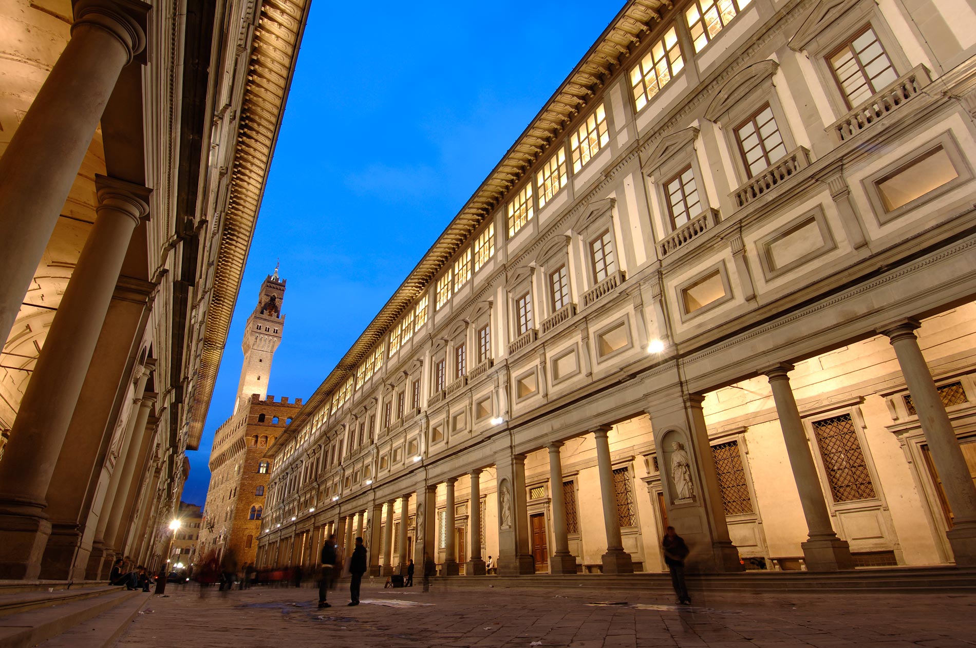 Galleria degli Uffizi e Palazzo Vecchio © Matteo Brogi