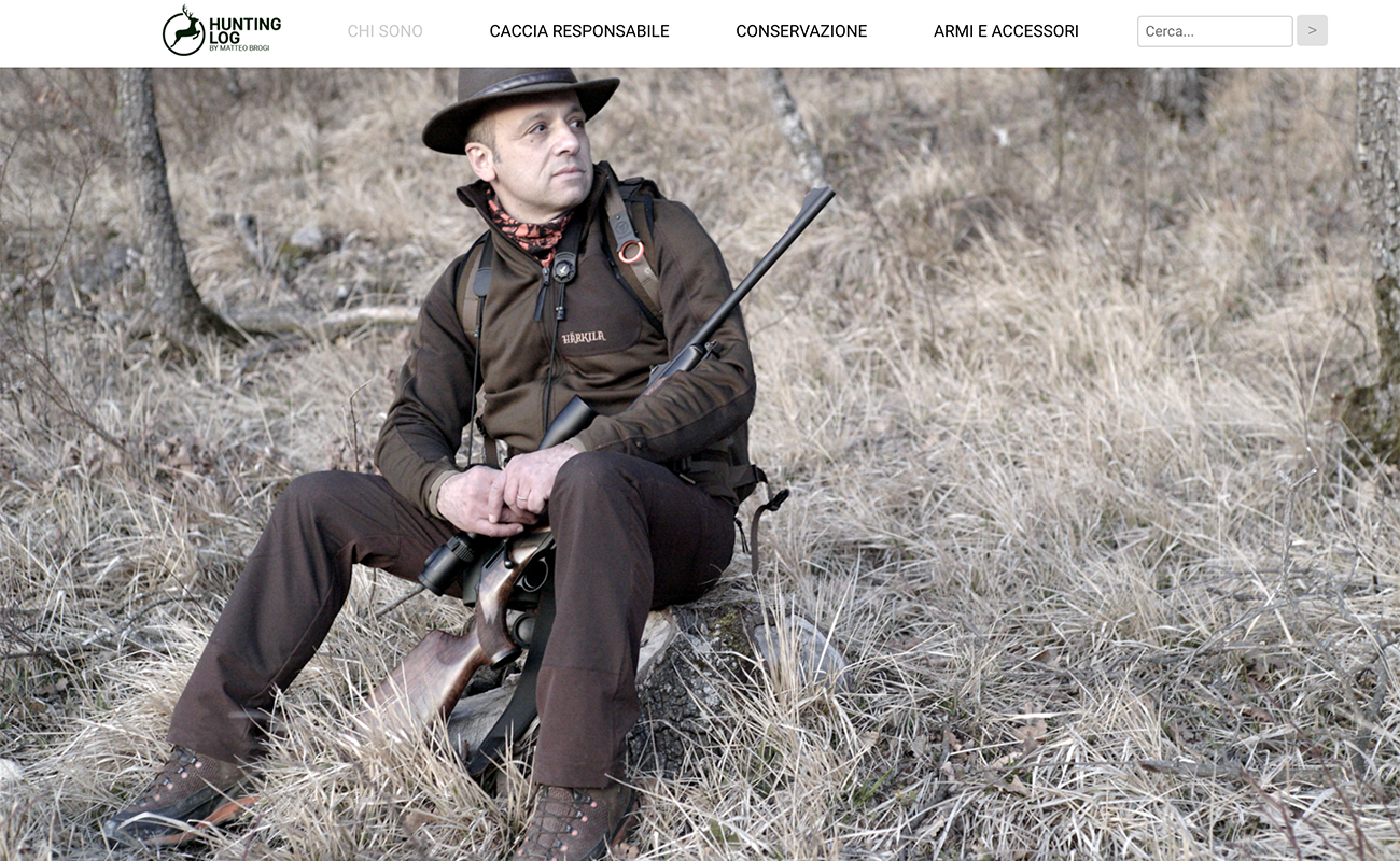 Matteo Brogi: HUNTING LOG, sustainable hunting and conservation
