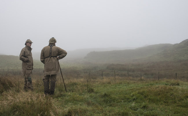 Matteo Brogi: In Glenborrodale, Scotland, to cover a photo story on red deer stalk hunting